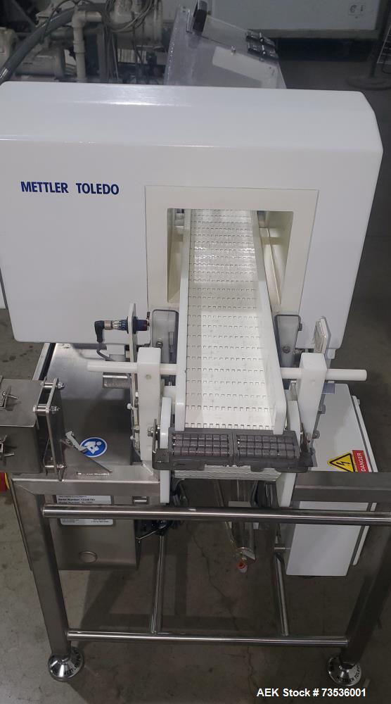 Used Mettler-Toledo SL1500 Conveyor Metal Detector – Air Reject, HMI, IP65